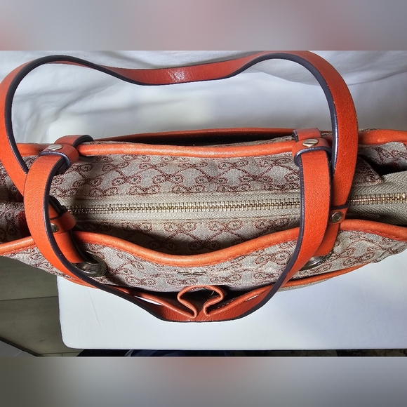 Anya Hindmarch Nevis Handbag in Signature Bow Canvas - Picture 8 of 14